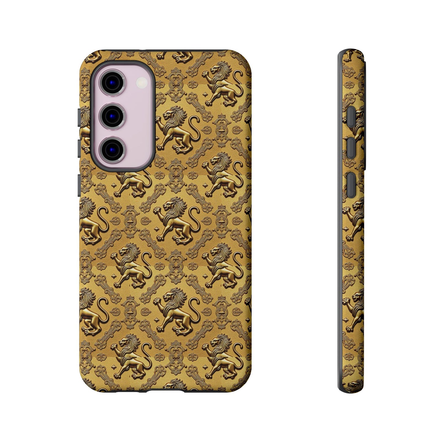 Tough Cases, Leo, Zodiac, Metal Pattern