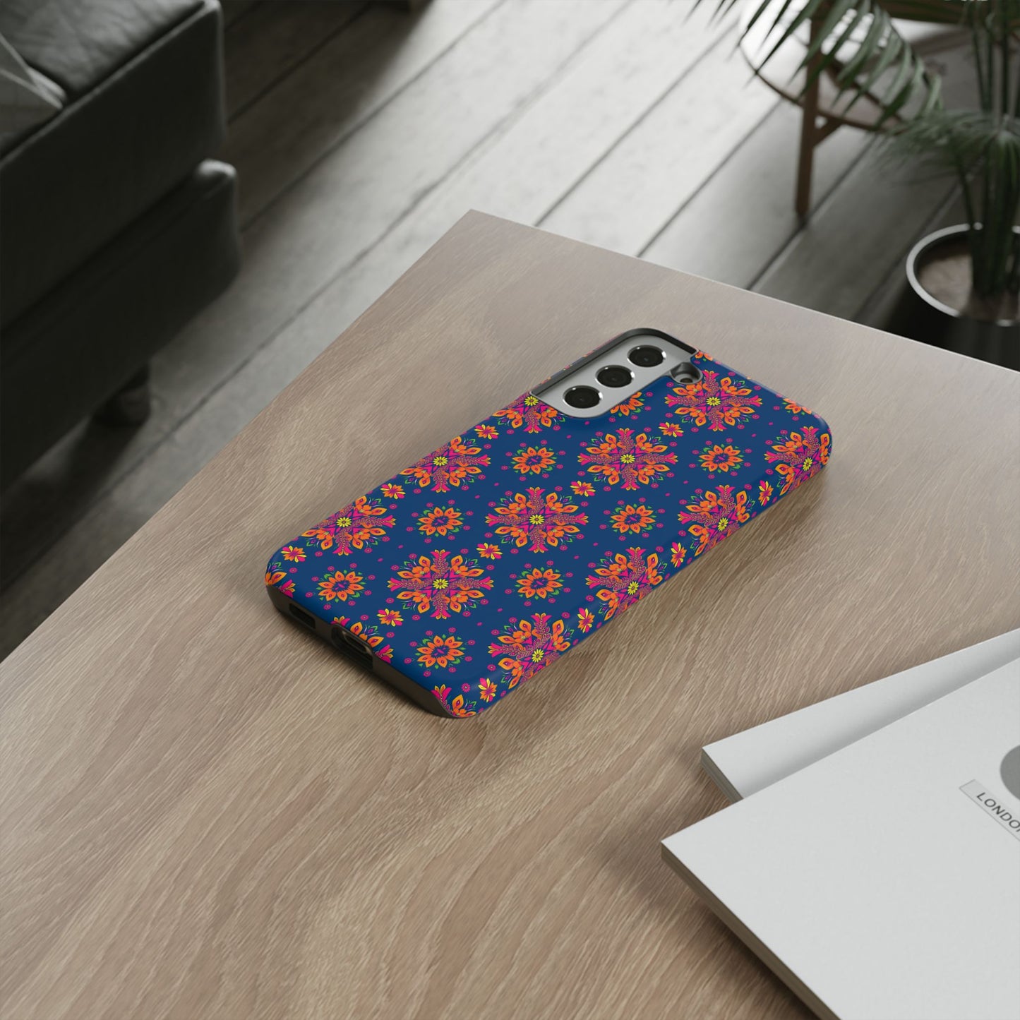 Tough Cases, Gemini, Zodiac v2, Flower Pattern