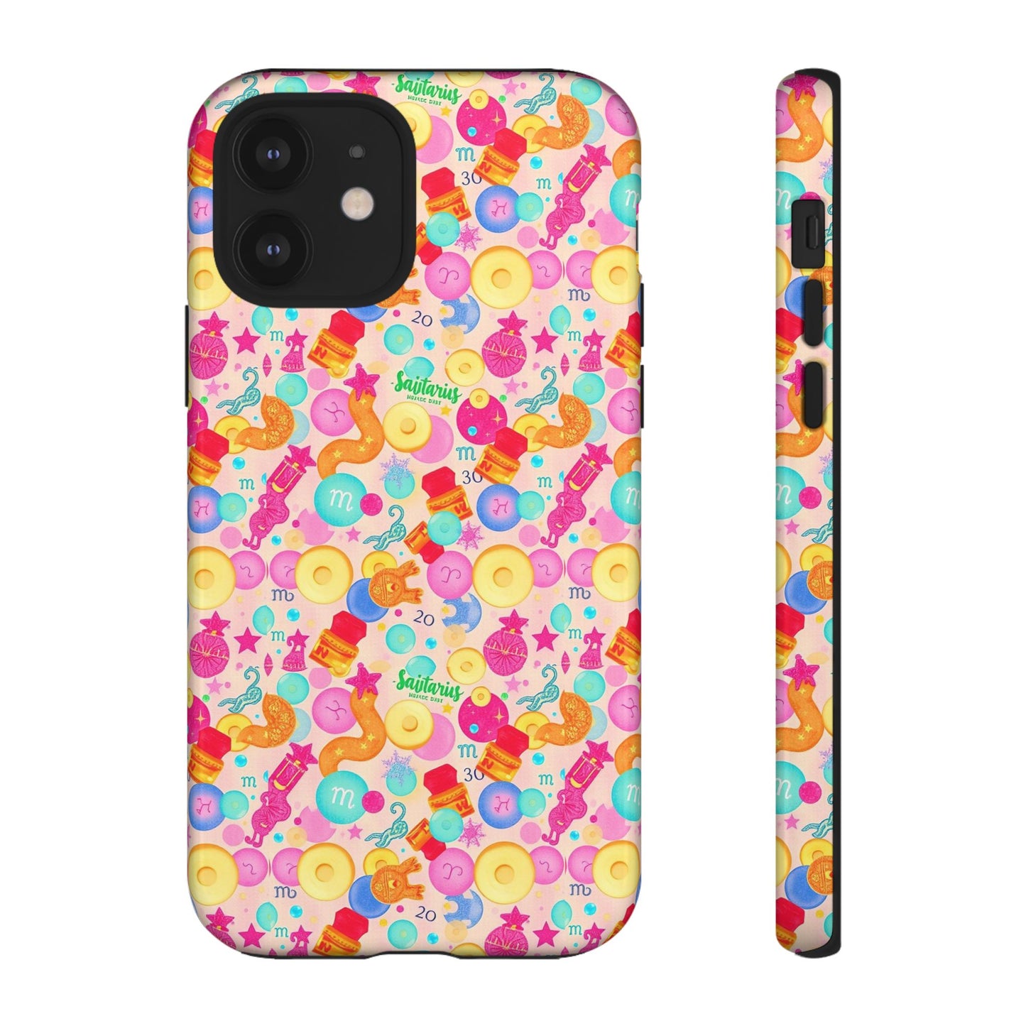 Tough Cases, Sagittarius, Zodiac v2, Bubble Pattern