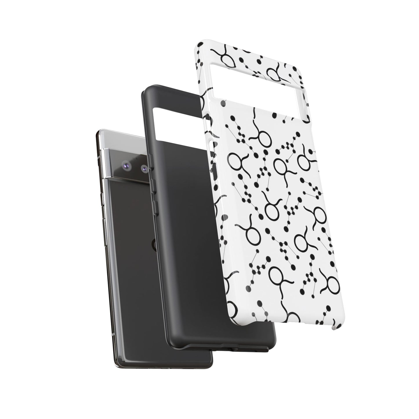 Tough Cases with the Taurus Zodiac sign for iPhone, Samsung Galaxy, and Google Pixel devices