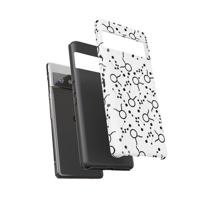 Tough Cases with the Taurus Zodiac sign for iPhone, Samsung Galaxy, and Google Pixel devices