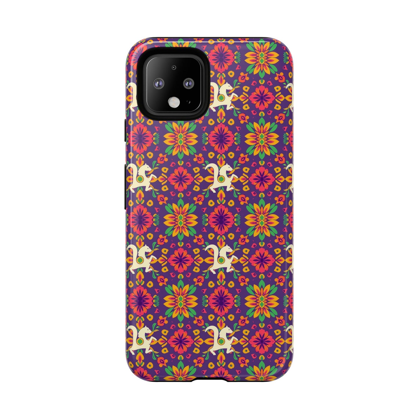Tough Cases, Aquarius, Zodiac v1, Flower Pattern