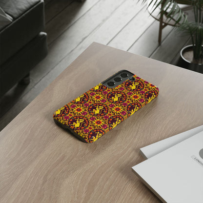 Tough Cases, Virgo, Zodiac v1, Flower Pattern