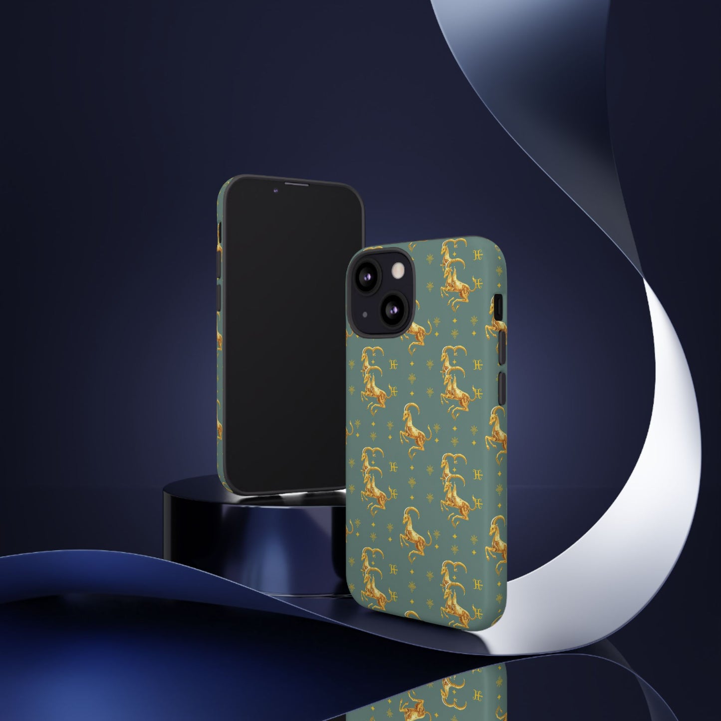 Tough Cases, Capricorn, Zodiac v1, Metal Pattern