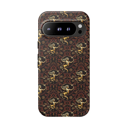 Tough Cases, Sagittarius, Zodiac, Metal Pattern