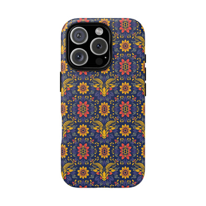 Tough Cases, Taurus, Zodiac v3, Flower Pattern