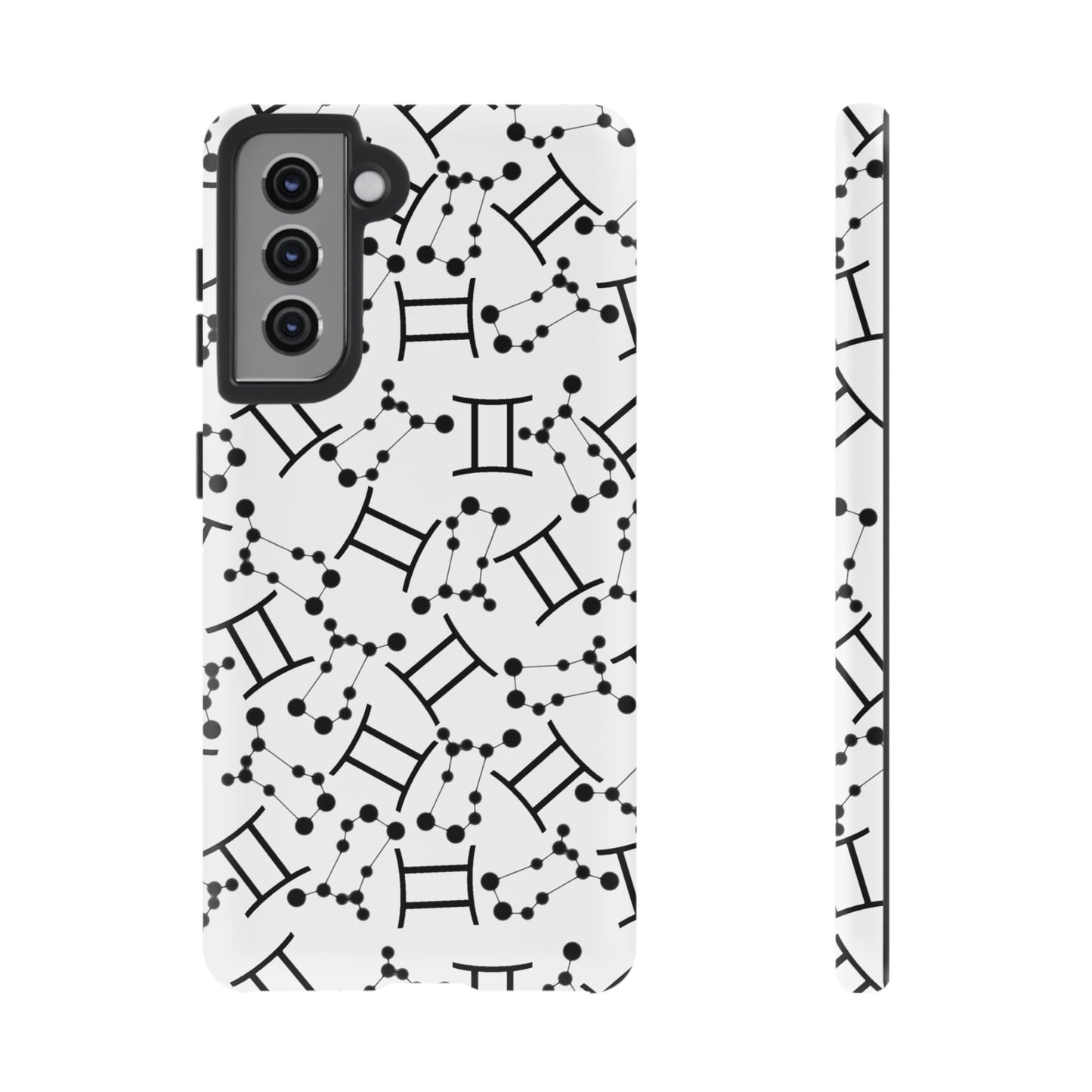 Tough Cases with the Gemini Zodiac sign for iPhone, Samsung Galaxy, and Google Pixel devices