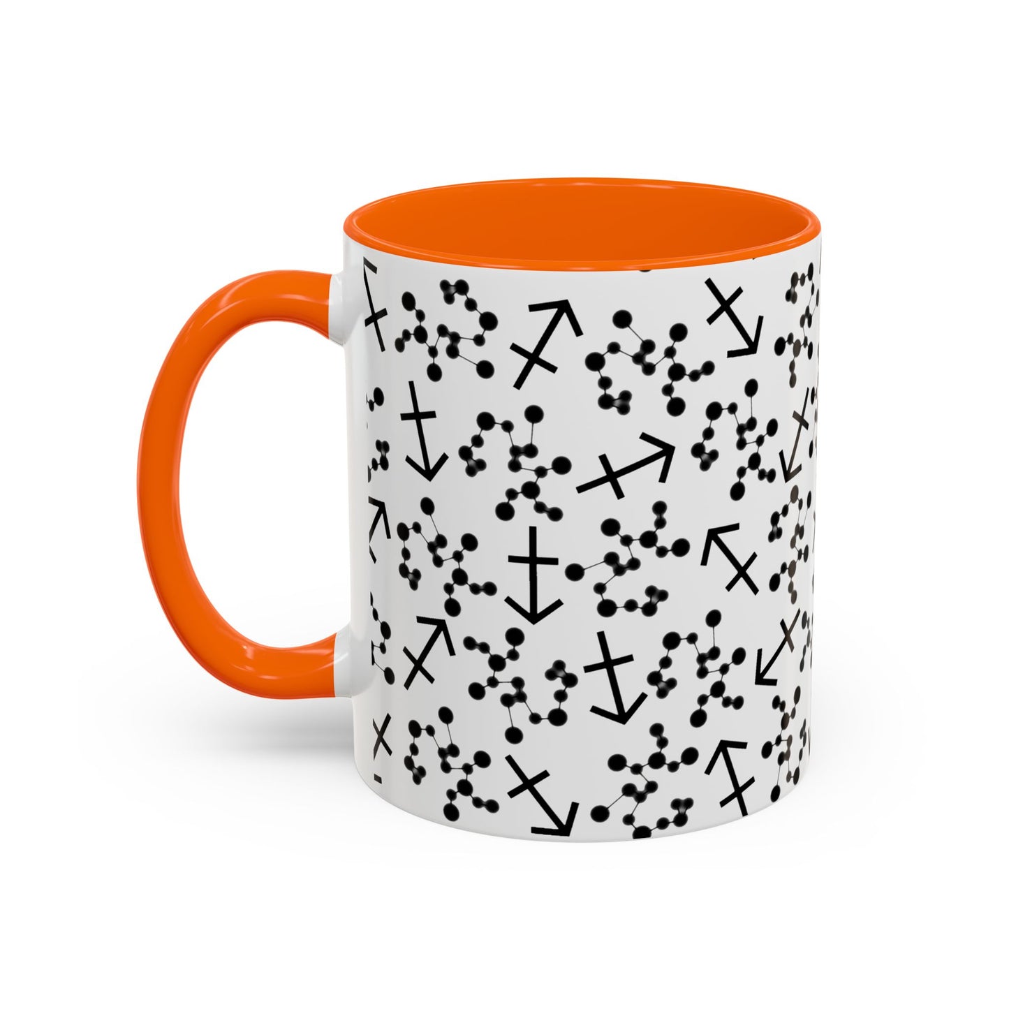 Accent Coffee Mug with the Sagittarius sign (11, 15oz)