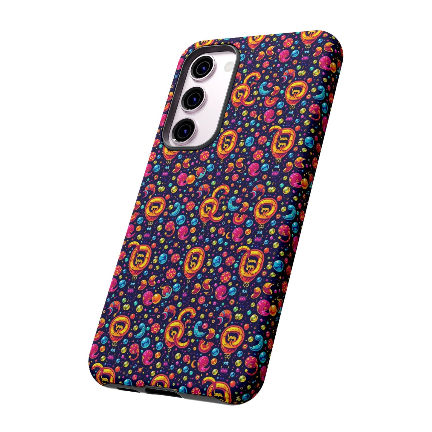 Tough Cases, Aquarius, Zodiac v1, Bubble Pattern