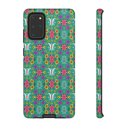 Tough Cases, Aquarius, Zodiac v4, Flower Pattern