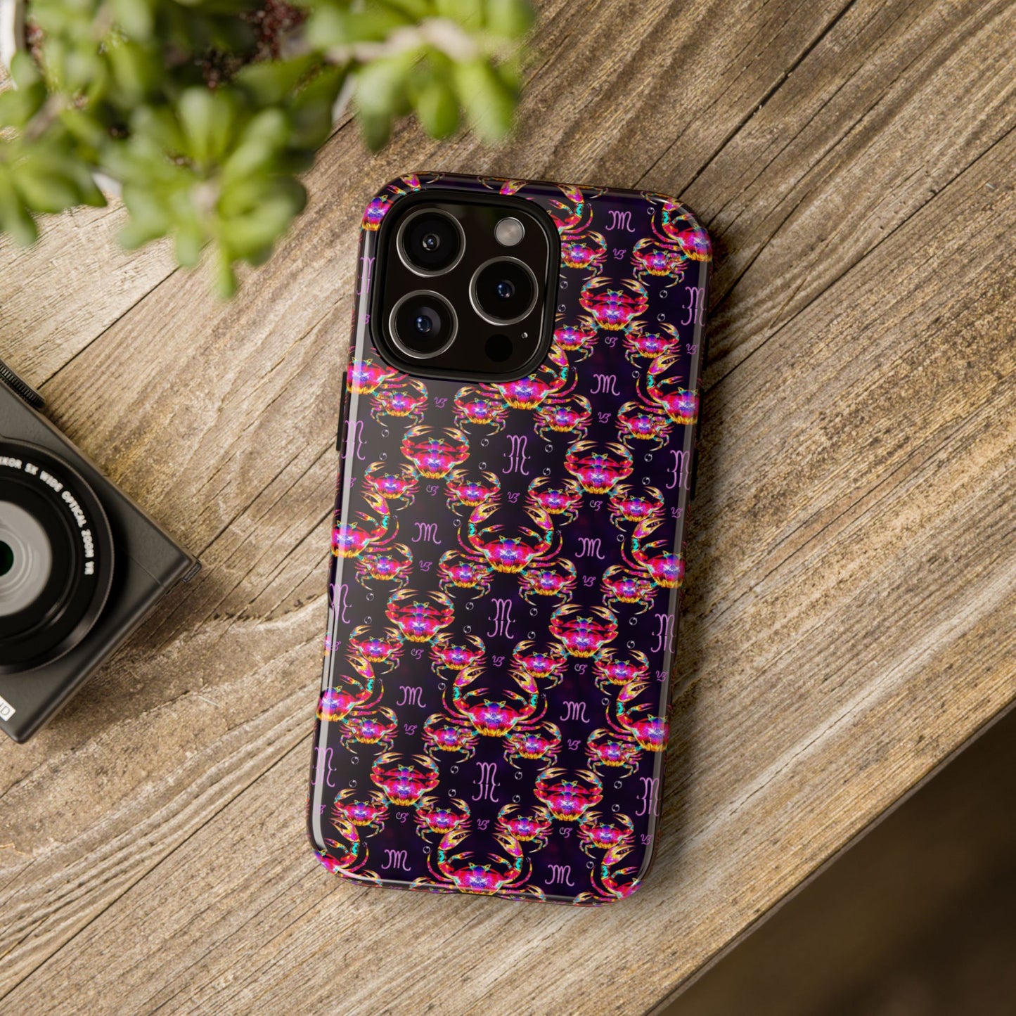Tough Cases, Cancer, Zodiac v2, Metal Pattern