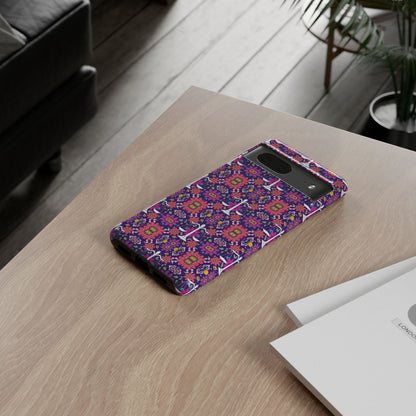 Tough Cases, Libra, Zodiac v4, Flower Pattern