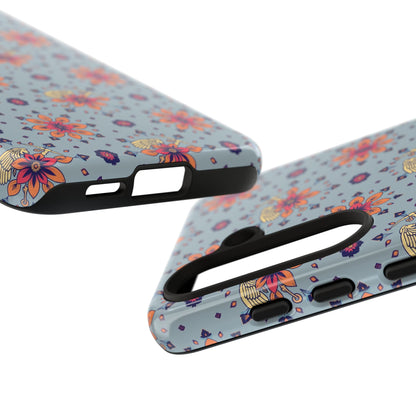 Tough Cases, Sagittarius, Zodiac v3, Flower Pattern