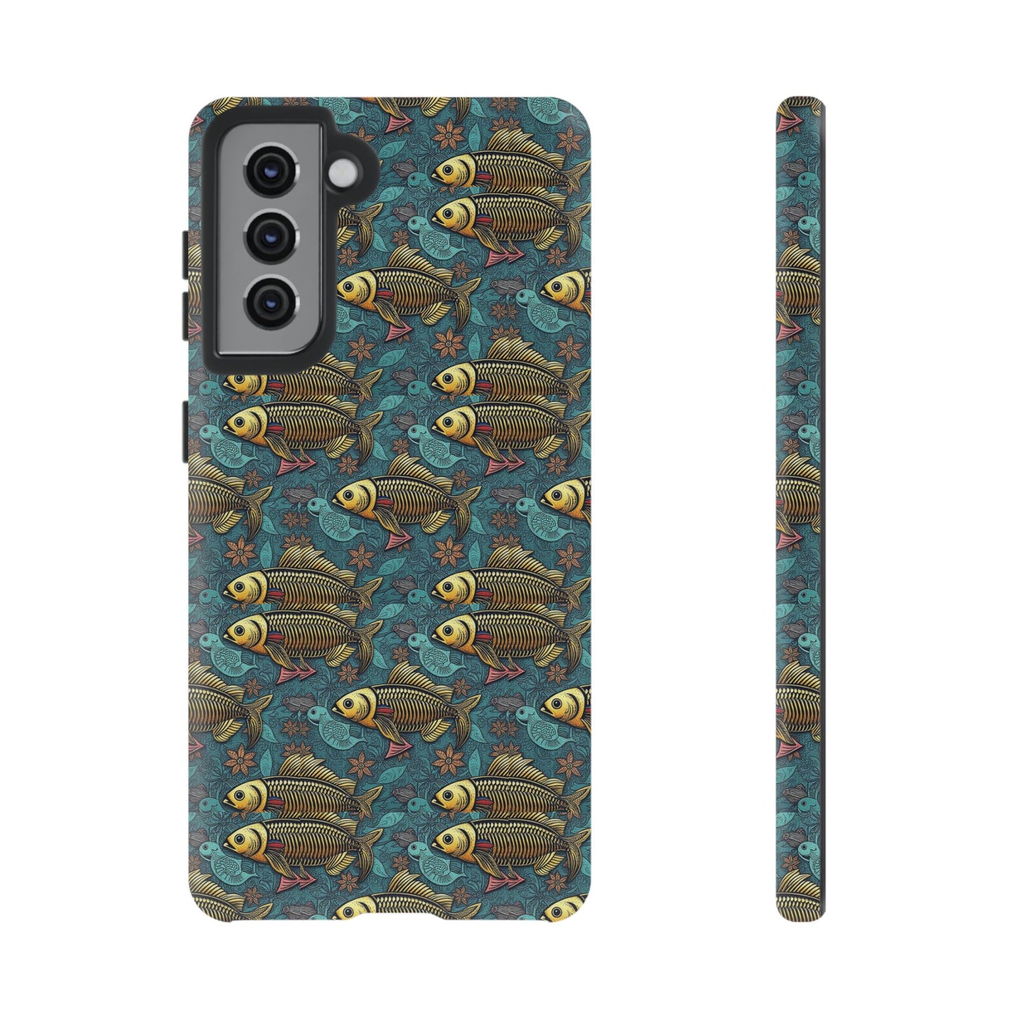Tough Cases, Pisces, Zodiac v1, Metal Pattern