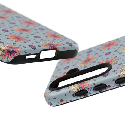 Tough Cases, Sagittarius, Zodiac v3, Flower Pattern