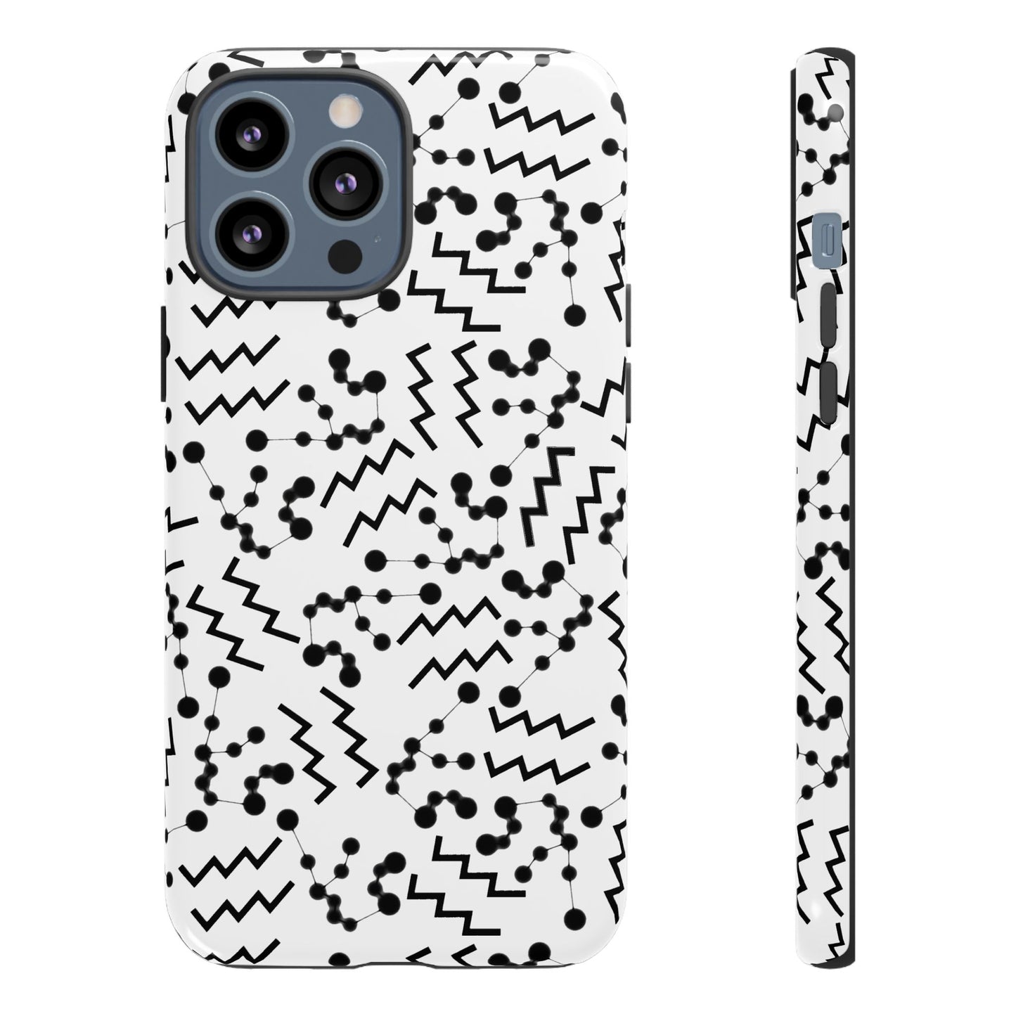 Tough Cases with the Aquarius Zodiac sign for iPhone, Samsung Galaxy, and Google Pixel devices