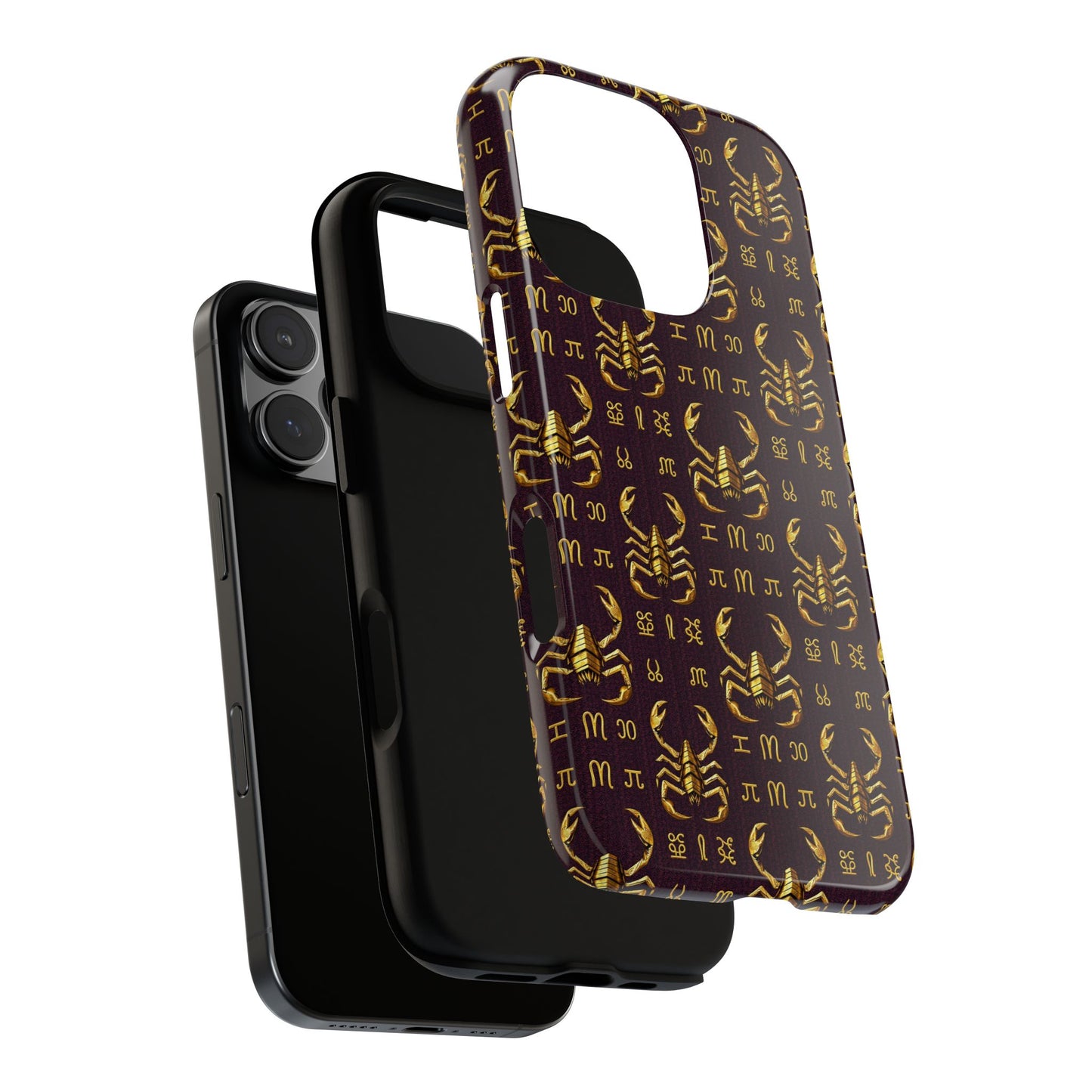 Tough Cases, Scorpio, Zodiac v2, Metal Pattern