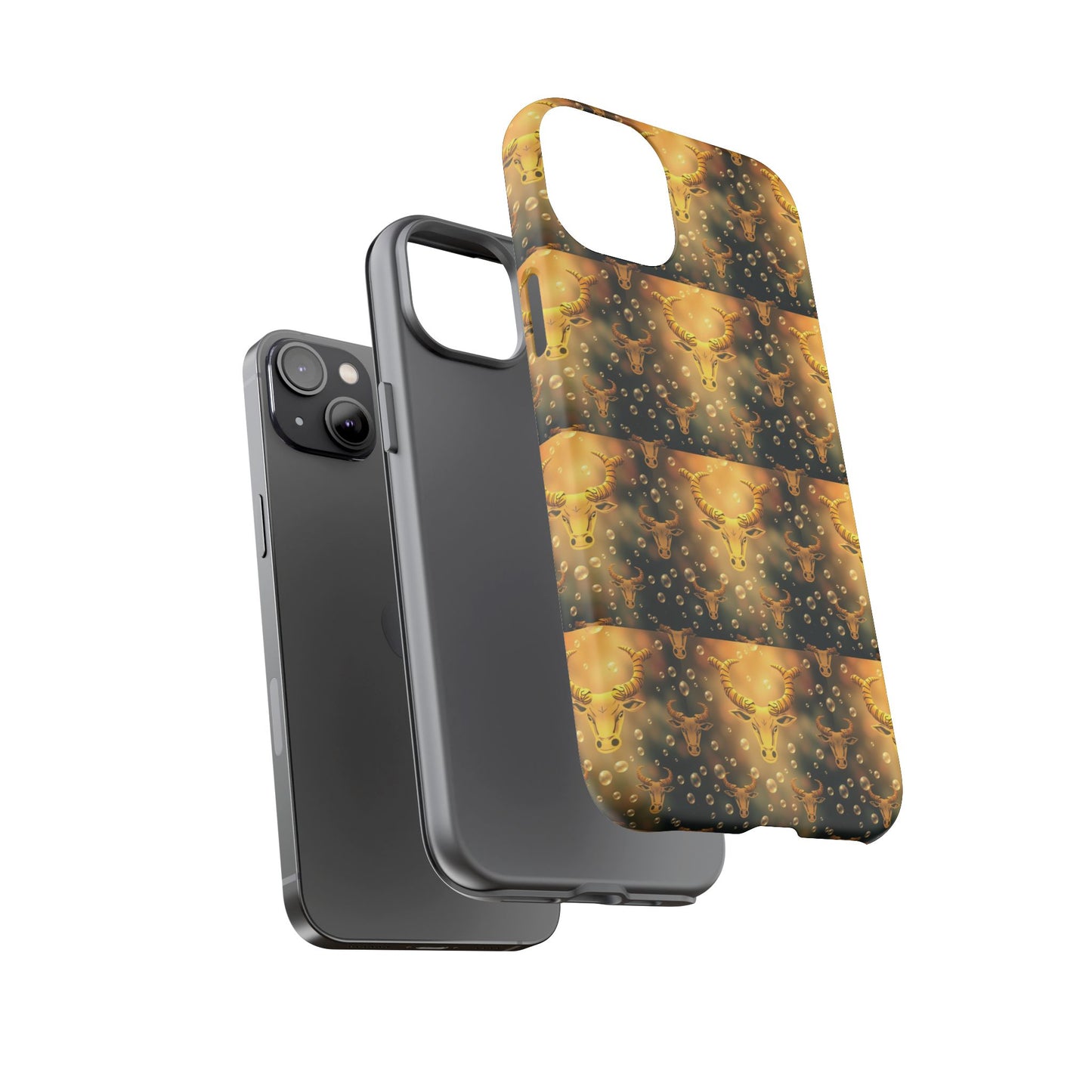 Tough Cases, Taurus, Zodiac v1, Bubble Pattern