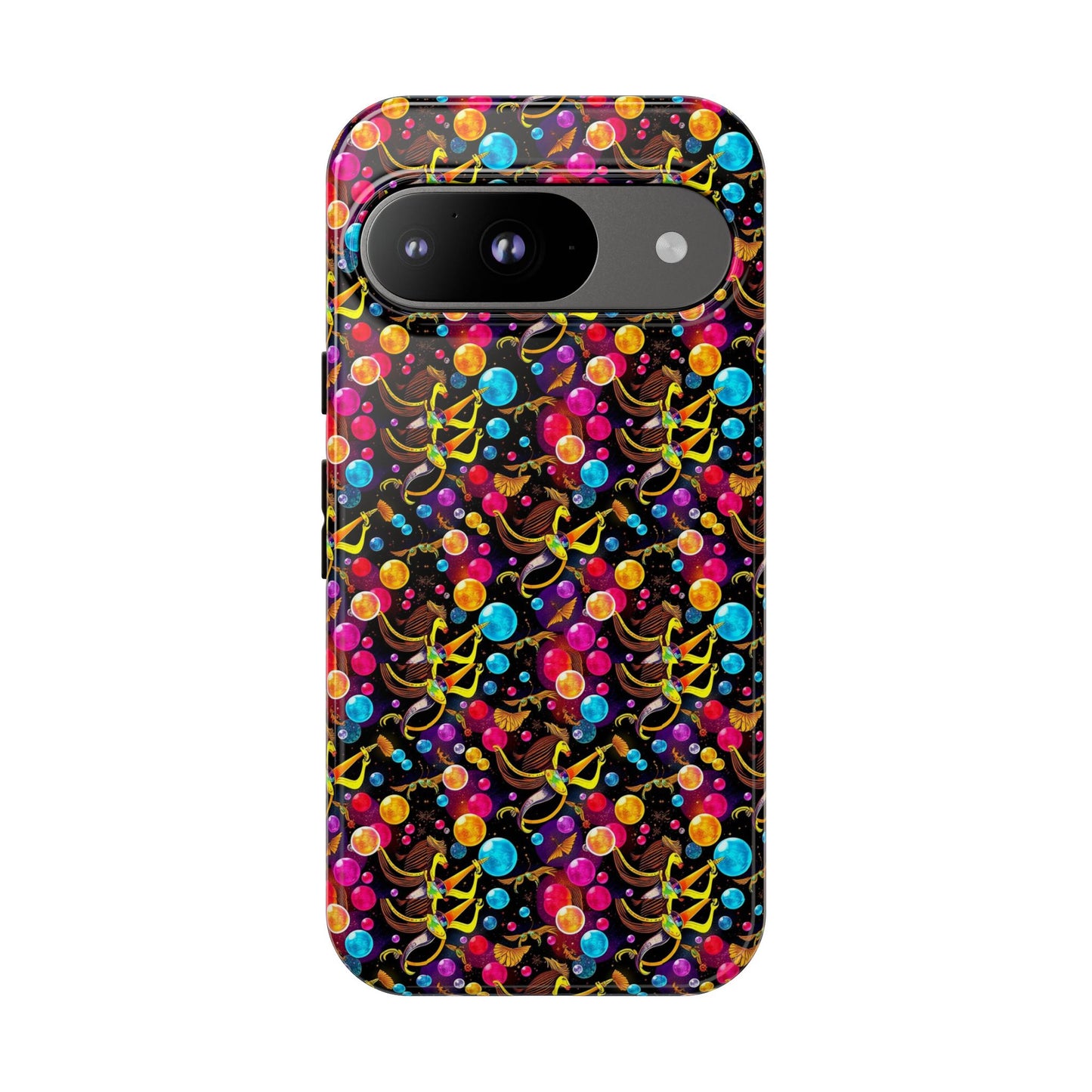 Tough Cases, Sagittarius, Zodiac v1, Bubble Pattern