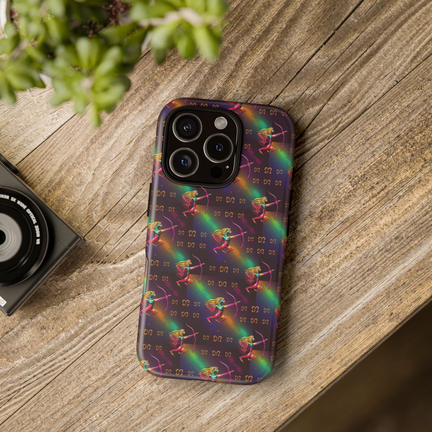 Tough Cases, Sagittarius, Zodiac v1, Metal Pattern