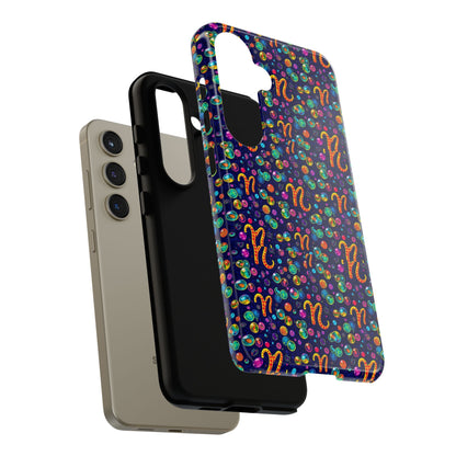 Tough Cases, Aquarius, Zodiac, Bubble Pattern