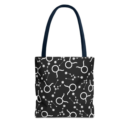 Tote Bag Taurus Zodiac sign AOP