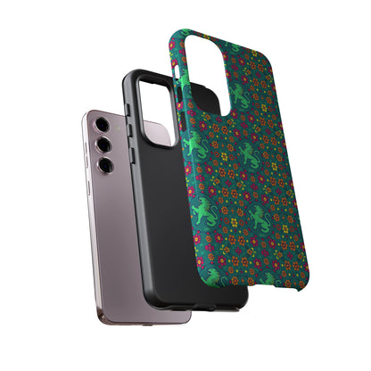 Tough Cases, Leo, Zodiac v3, Flower Pattern