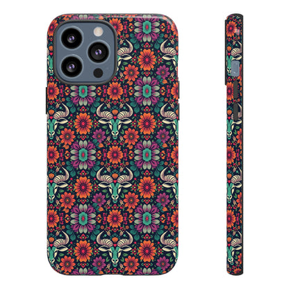 Tough Cases, Taurus, Zodiac v4, Flower Pattern