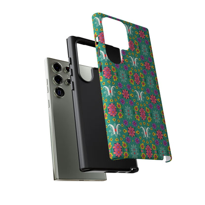 Tough Cases, Aquarius, Zodiac v4, Flower Pattern