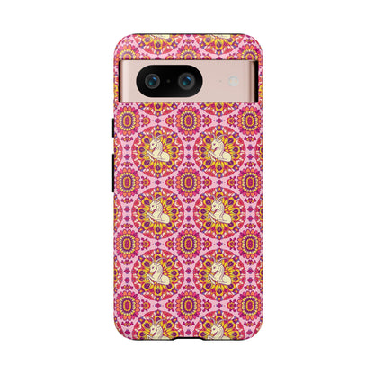 Tough Cases, Capricorn, Zodiac v4, Flower Pattern