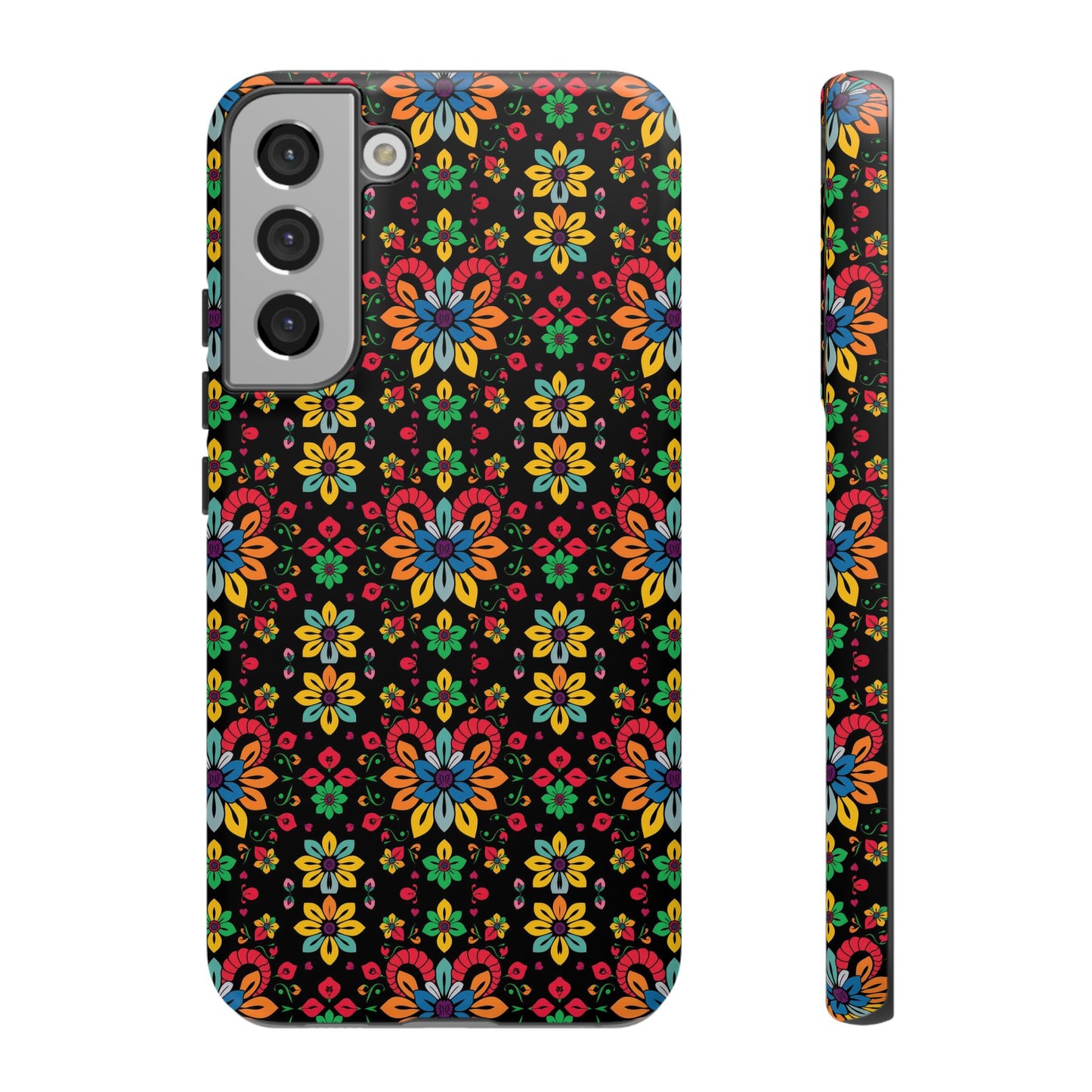 Tough Cases, Aries, Zodiac v2, Flower Pattern