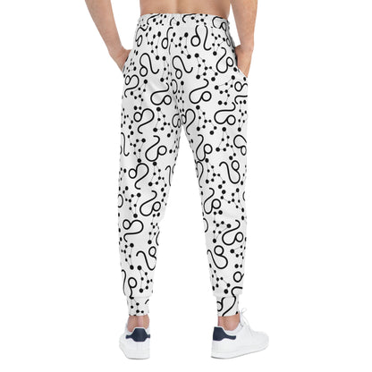 Athletic Joggers Leo Zodiac sign (AOP)