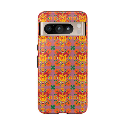 Tough Cases, Aries, Zodiac v1, Flower Pattern