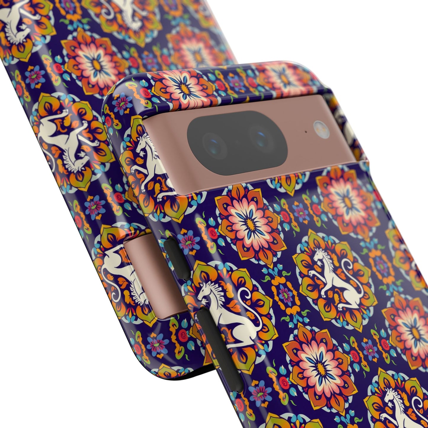 Tough Cases, Virgo, Zodiac v3, Flower Pattern