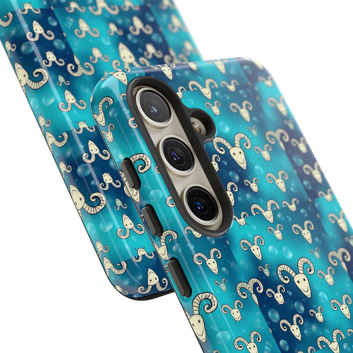 Tough Cases, Aries, Zodiac v1, Bubble Pattern