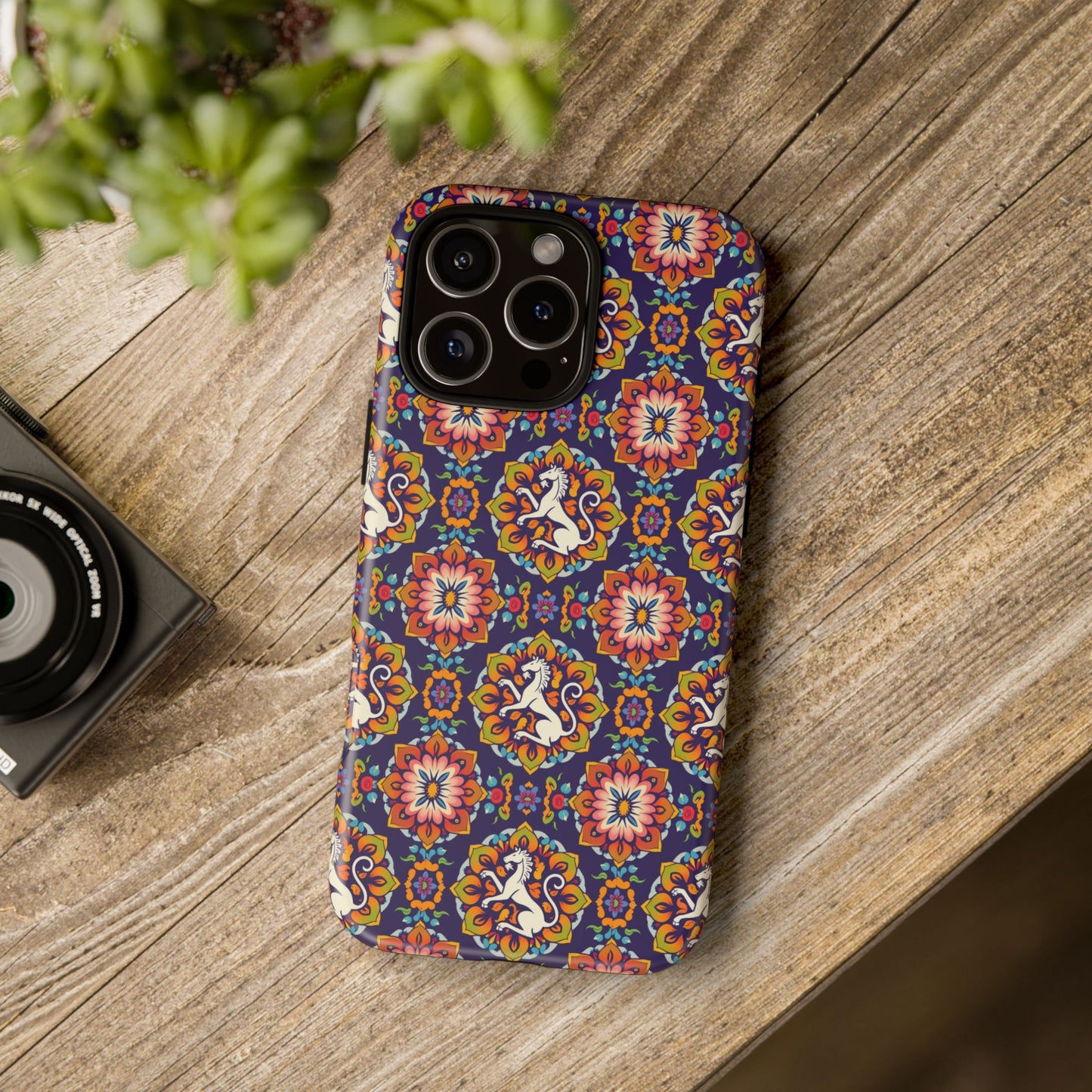 Tough Cases, Virgo, Zodiac v3, Flower Pattern