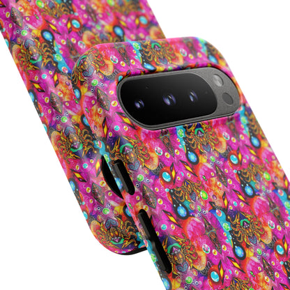 Tough Cases, Scorpio, Zodiac v1, Bubble Pattern