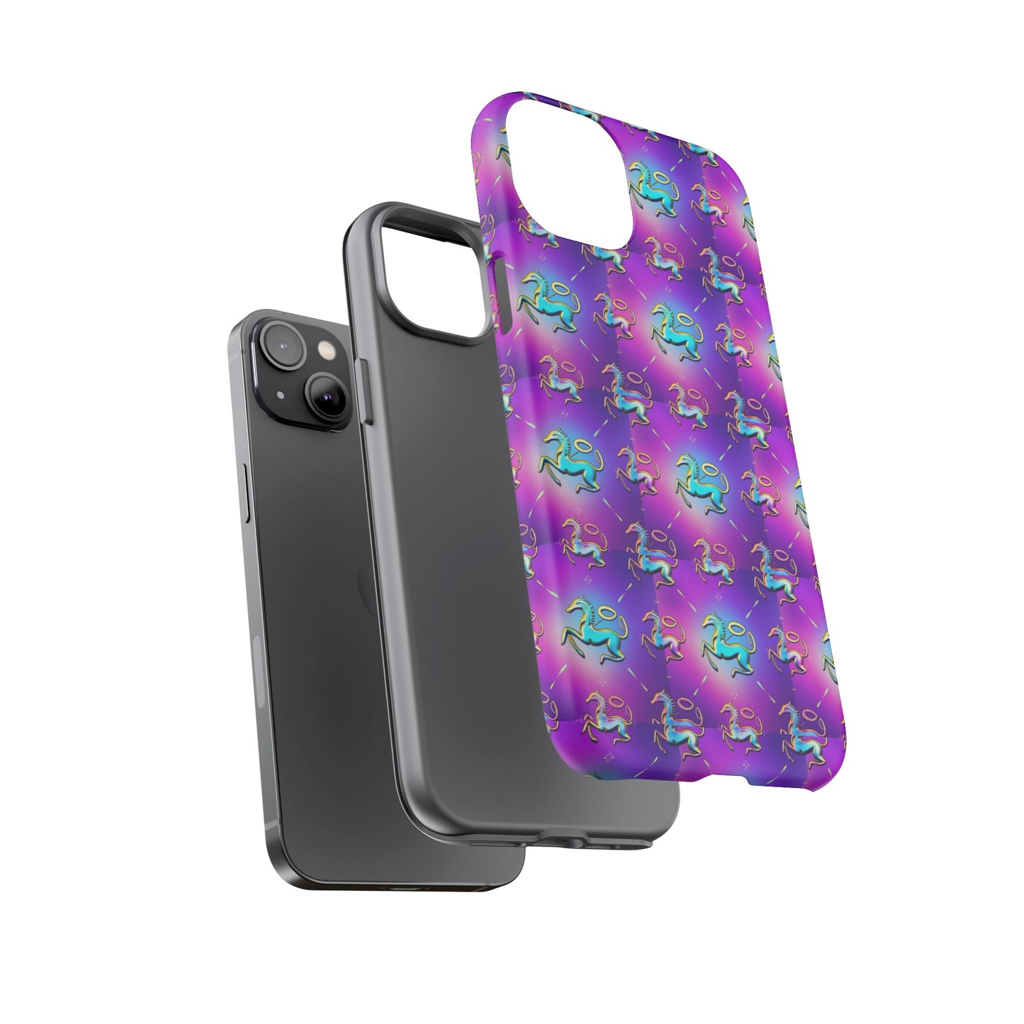Tough Cases, Aquarius, Zodiac, Metal Pattern