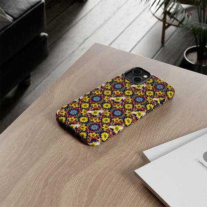 Tough Cases, Aquarius, Zodiac v3, Flower Pattern