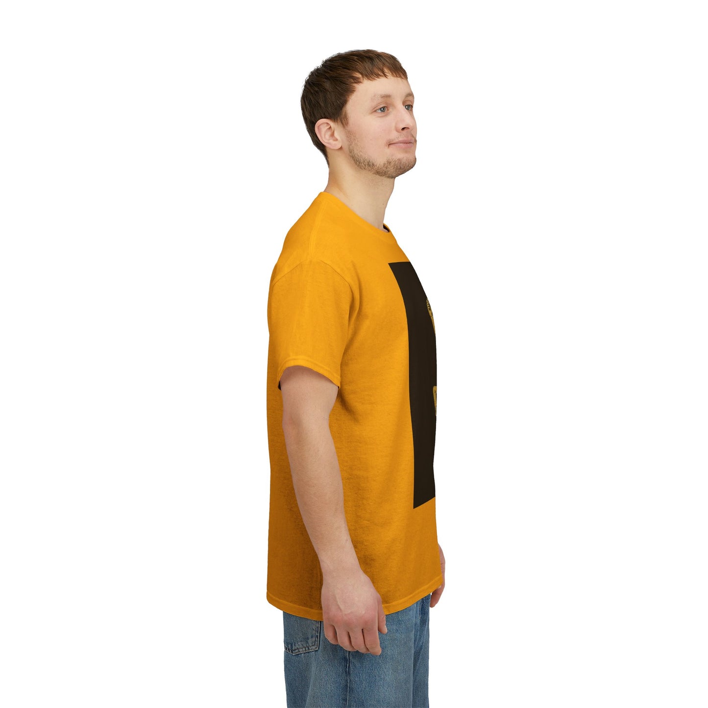 Unisex Heavy Cotton T-Shirt, Capricorn God, Zodiac Design