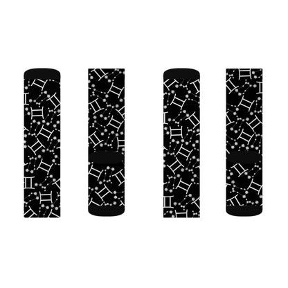 Zodiac Sublimation Socks Gemini Zodiac sign