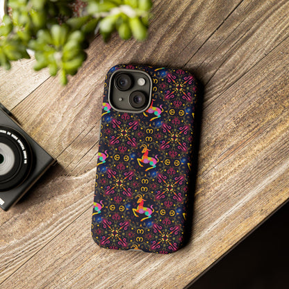 Tough Cases, Capricorn, Zodiac v2, Metal Pattern