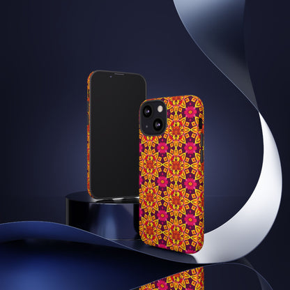 Tough Cases, Scorpio, Zodiac v1, Flower Pattern