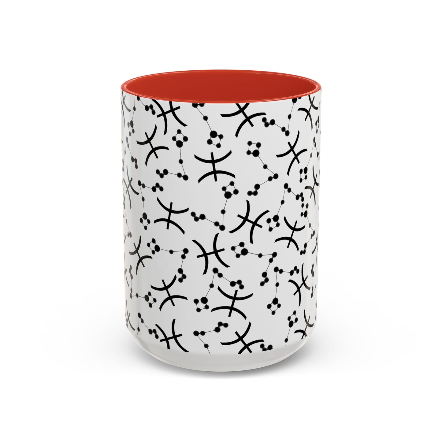 Accent Coffee Mug with the Pisces sign (11, 15oz)