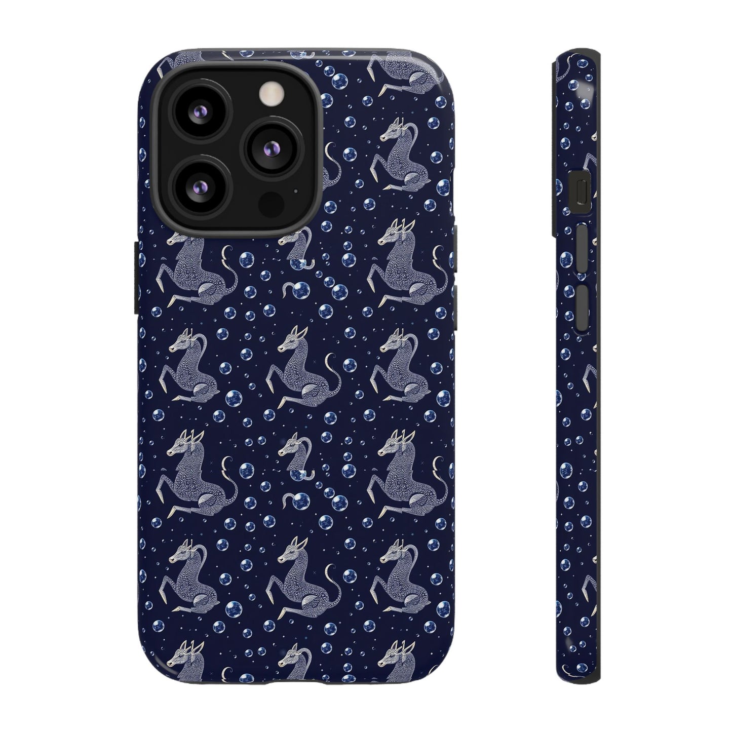 Tough Cases, Capricorn, Zodiac v2, Bubble Pattern