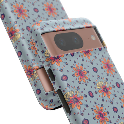 Tough Cases, Sagittarius, Zodiac v3, Flower Pattern