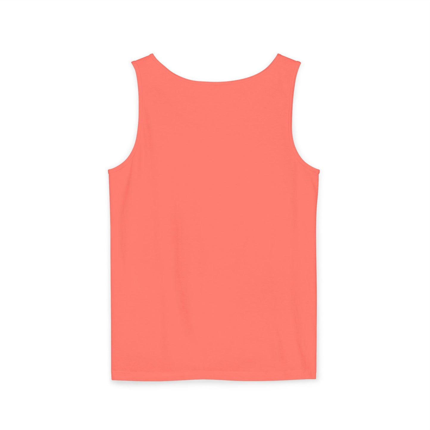 Unisex Garment-Dyed, Tank Top, Scorpio Design, Planet Symbol v1, 100% US cotton