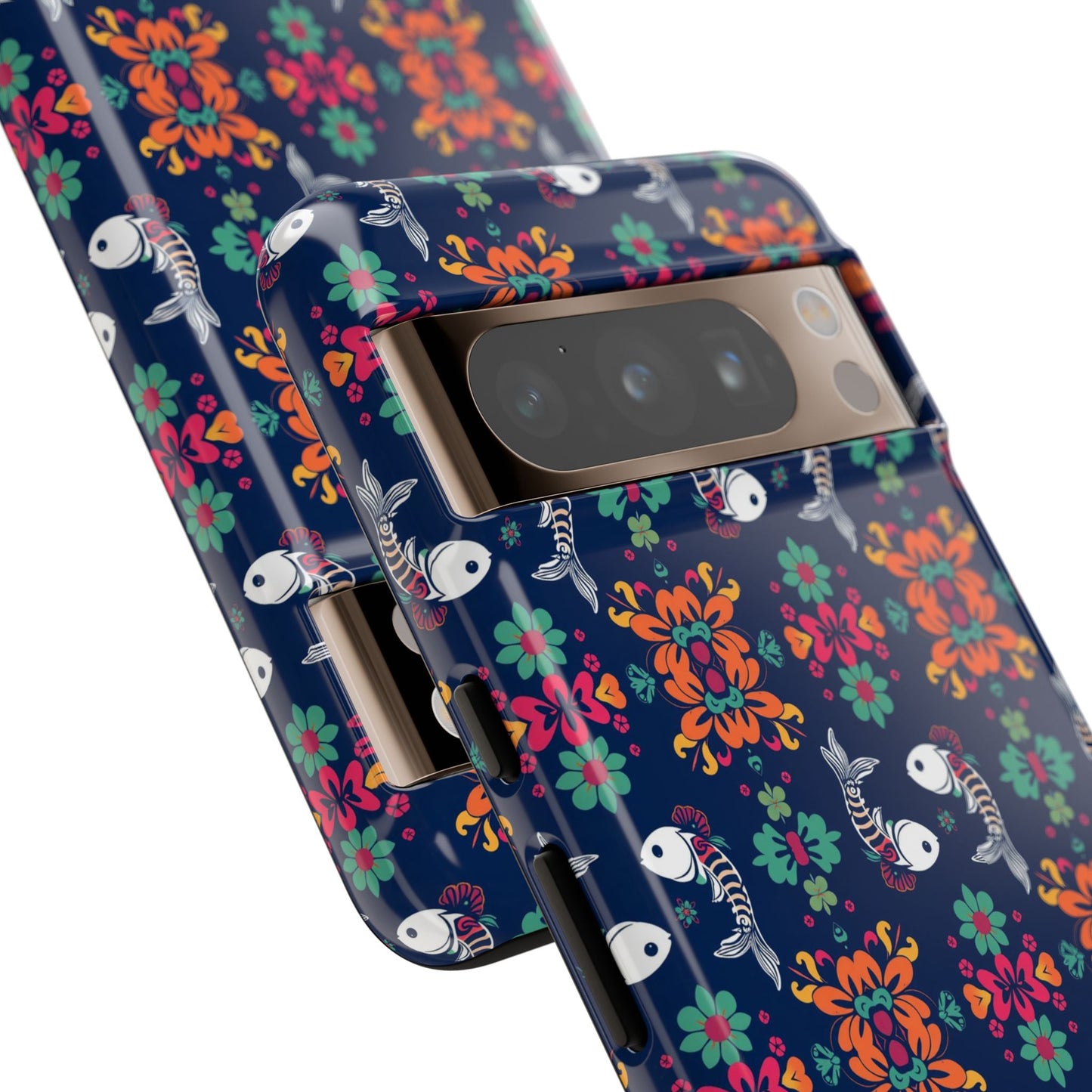 Tough Cases, Pisces, Zodiac, Flower Pattern