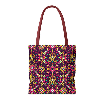 Tote Bag (AOP), Capricorn, Zodiac, Jewel Pattern