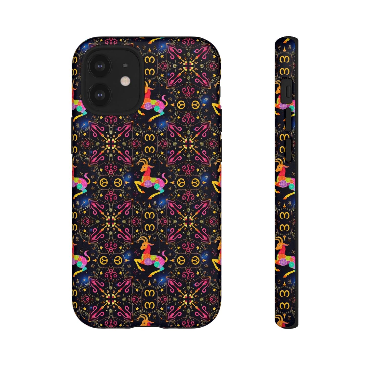 Tough Cases, Capricorn, Zodiac v2, Metal Pattern